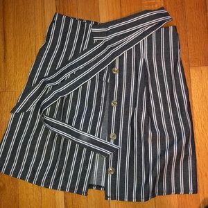 Black and White Shein Skirt